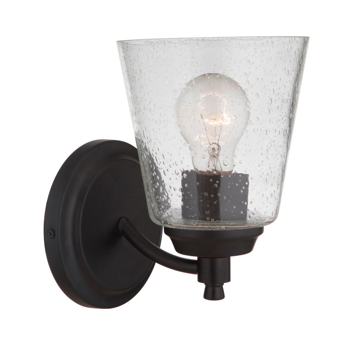 Craftmade - 50201-FB - One Light Wall Sconce - Tyler - Flat Black