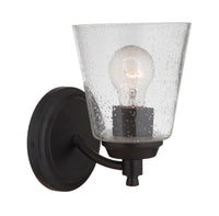 Craftmade - 50201-FB - One Light Wall Sconce - Tyler - Flat Black