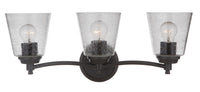Craftmade - 50203-FB - Three Light Vanity - Tyler - Flat Black