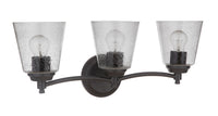 Craftmade - 50203-FB - Three Light Vanity - Tyler - Flat Black