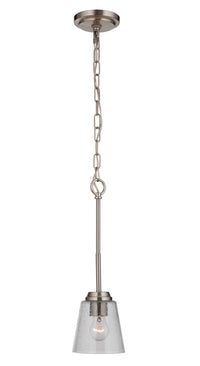 Craftmade - 50291-BNK - One Light Mini Pendant - Tyler - Brushed Polished Nickel