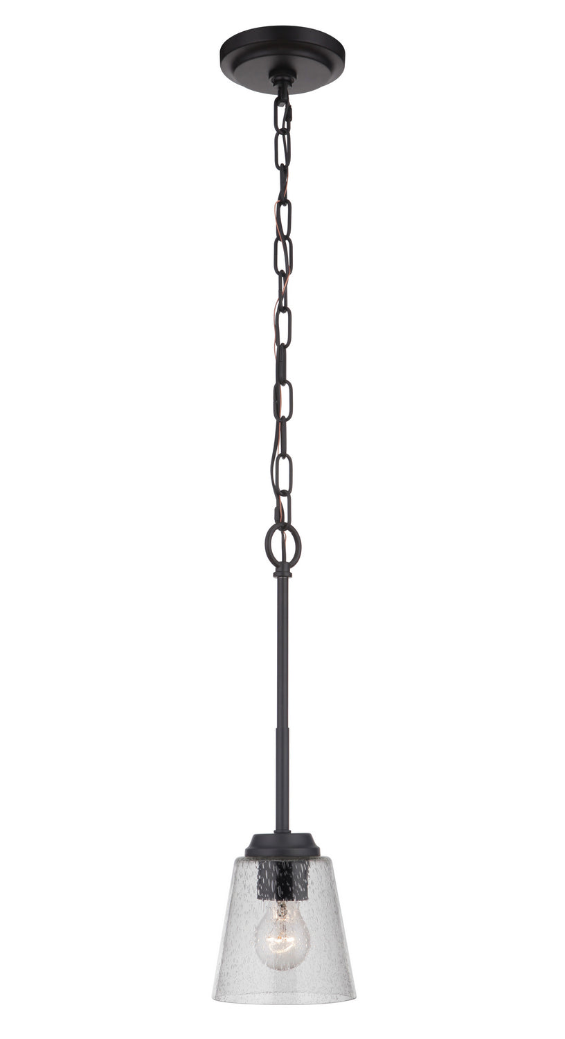 Craftmade - 50291-FB - One Light Mini Pendant - Tyler - Flat Black