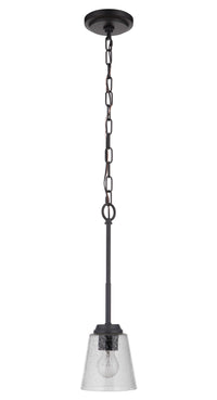Craftmade - 50291-FB - One Light Mini Pendant - Tyler - Flat Black