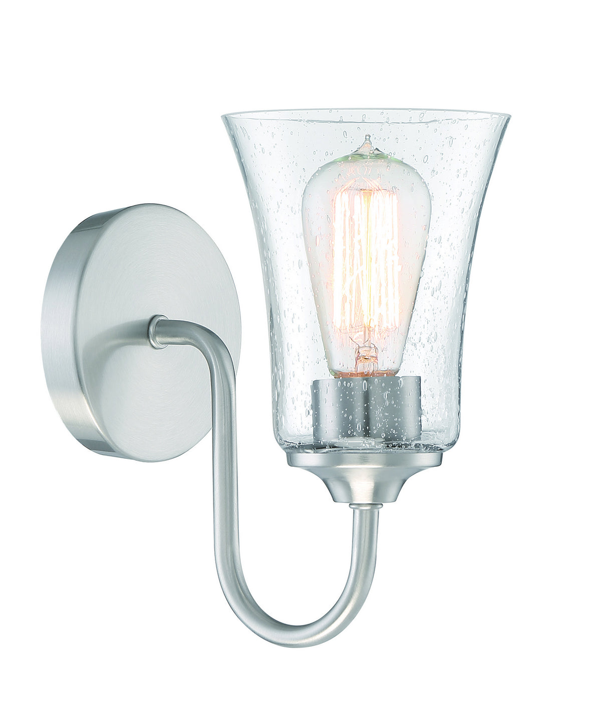 Craftmade - 50401-BNK - One Light Wall Sconce - Gwyneth - Brushed Polished Nickel