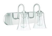 Craftmade - 50402-BNK - Two Light Vanity - Gwyneth - Brushed Polished Nickel