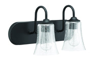 Craftmade - 50402-FB - Two Light Vanity - Gwyneth - Flat Black