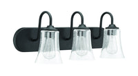 Craftmade - 50403-FB - Three Light Vanity - Gwyneth - Flat Black