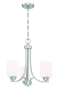 Craftmade - 50523-BNK-WG - Three Light Chandelier - Bolden - Brushed Polished Nickel