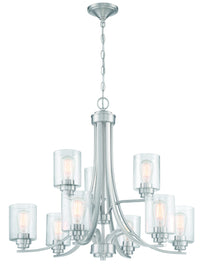 Craftmade - 50529-BNK - Nine Light Chandelier - Bolden - Brushed Polished Nickel
