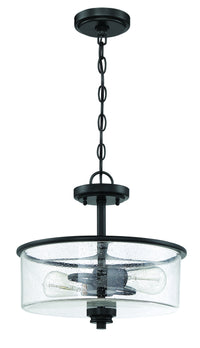 Craftmade - 50552-FB - Two Light Convertible Semi Flush - Bolden - Flat Black