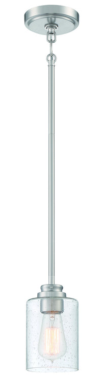 Craftmade - 50591-BNK - One Light Mini Pendant - Bolden - Brushed Polished Nickel