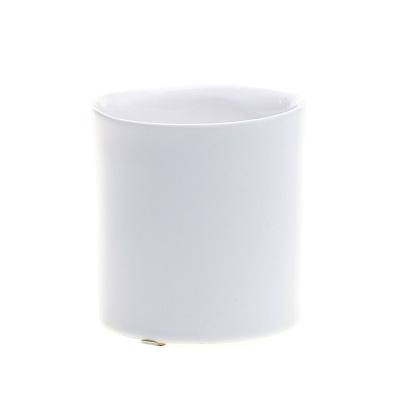 Design Shop White Brooklyn Collection, 3.25" X 3.5", Set of 4.