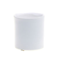 Design Shop White Brooklyn Collection, 3.25" X 3.5", Set of 4.
