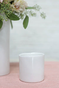 Design Shop White Brooklyn Collection, 3.25" X 3.5", Set of 4.