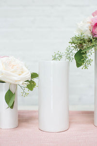 Design Shop White Brooklyn Collection, 3.75" X 8", Set of 2.