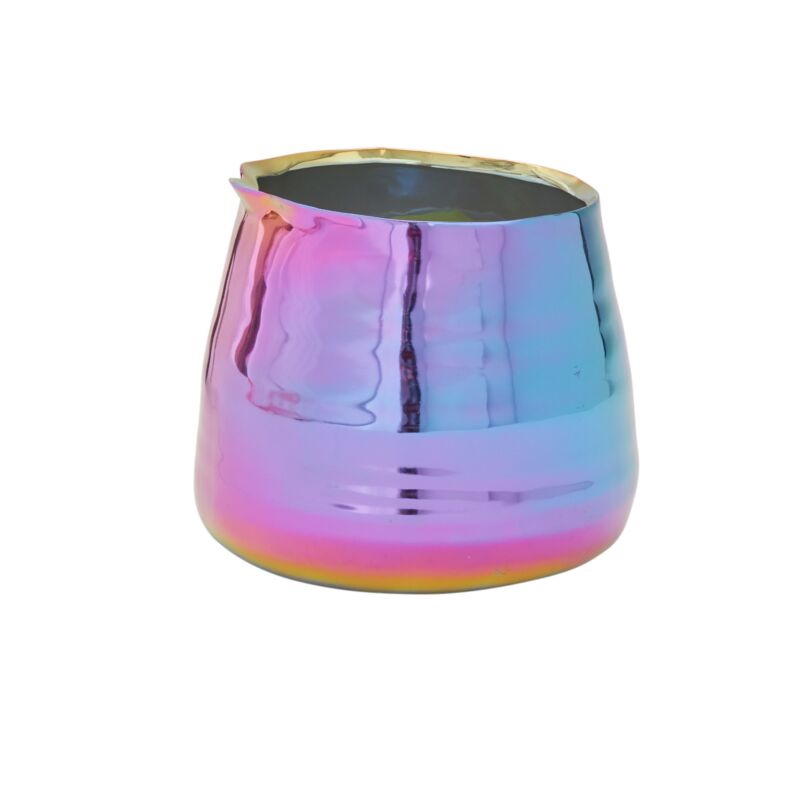 Design Shop Iridescent Tegan Collection Pot, 5.5" X 4.5".