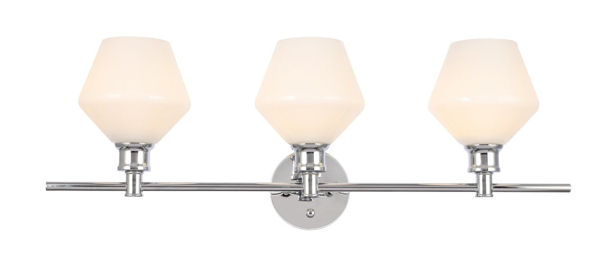 Elegant Lighting - LD2317C - Three Light Wall Sconce - Gene - Chrome