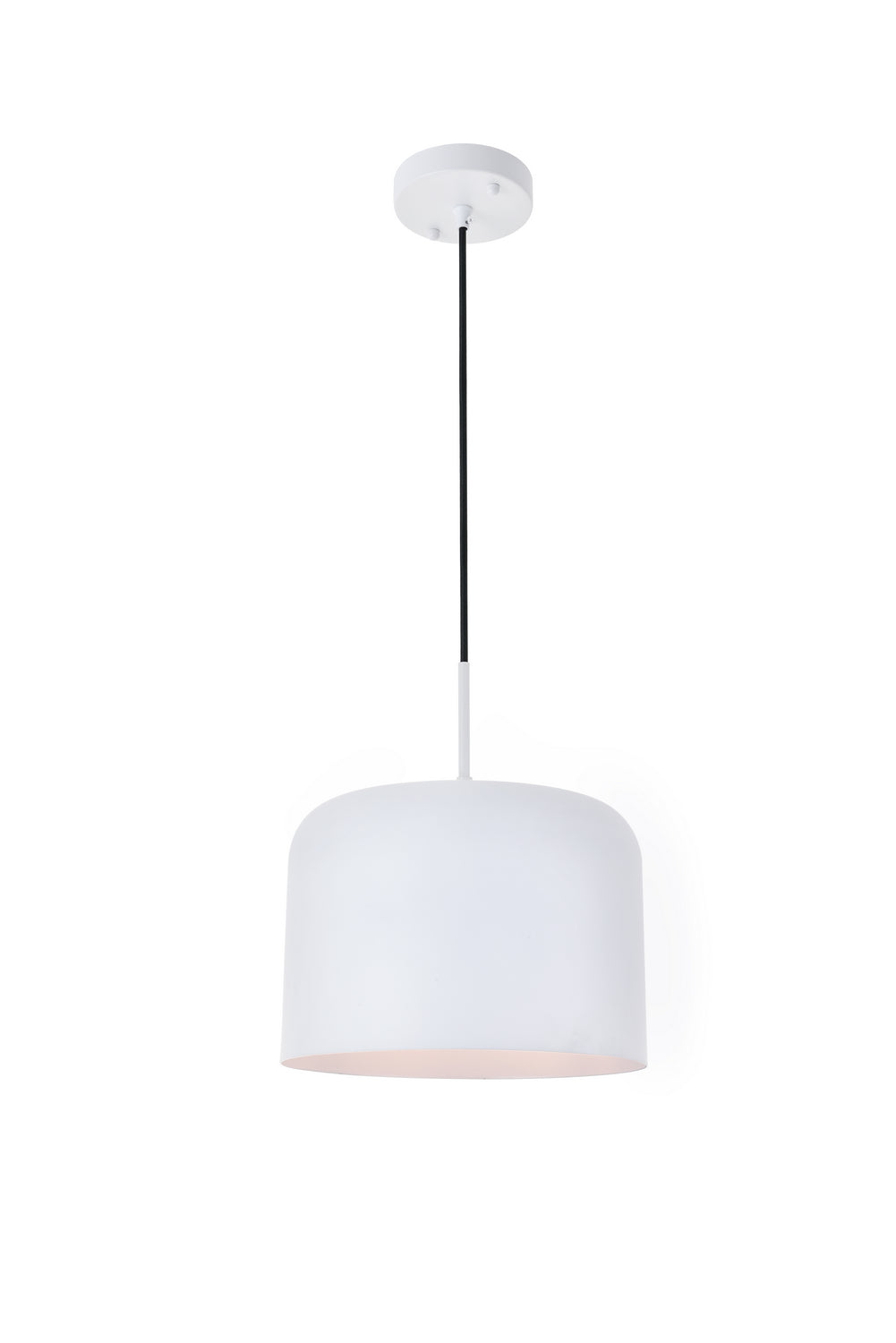 Elegant Lighting - LD4071D11WH - One Light Pendant - Etude - White