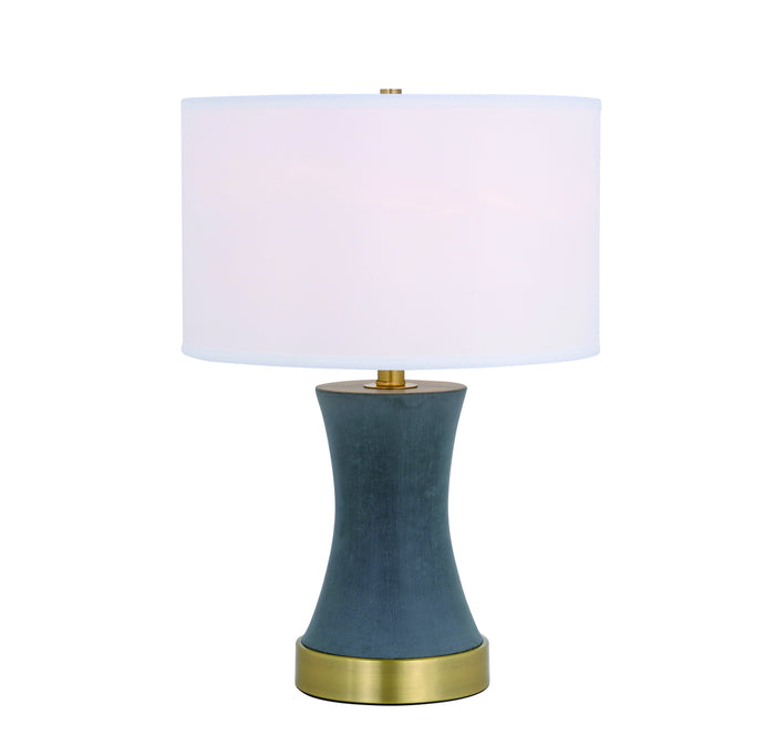 Elegant Lighting - TL3036BR - One Light Table Lamp - Knox - Brushed Brass And Grey