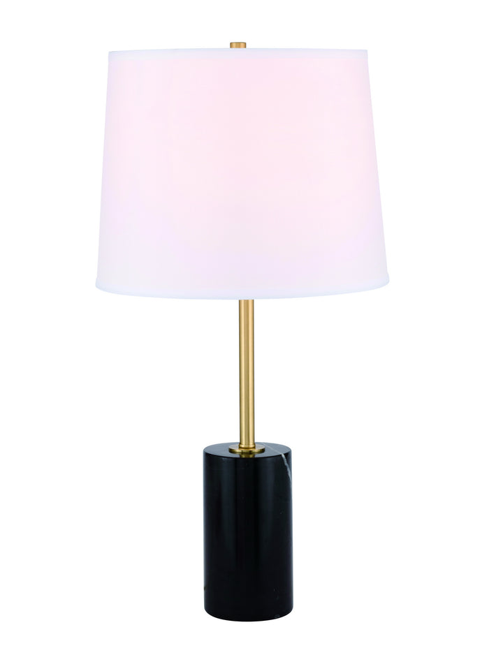 Elegant Lighting - TL3038BR - One Light Table Lamp - Laurent - Brushed Brass And Black