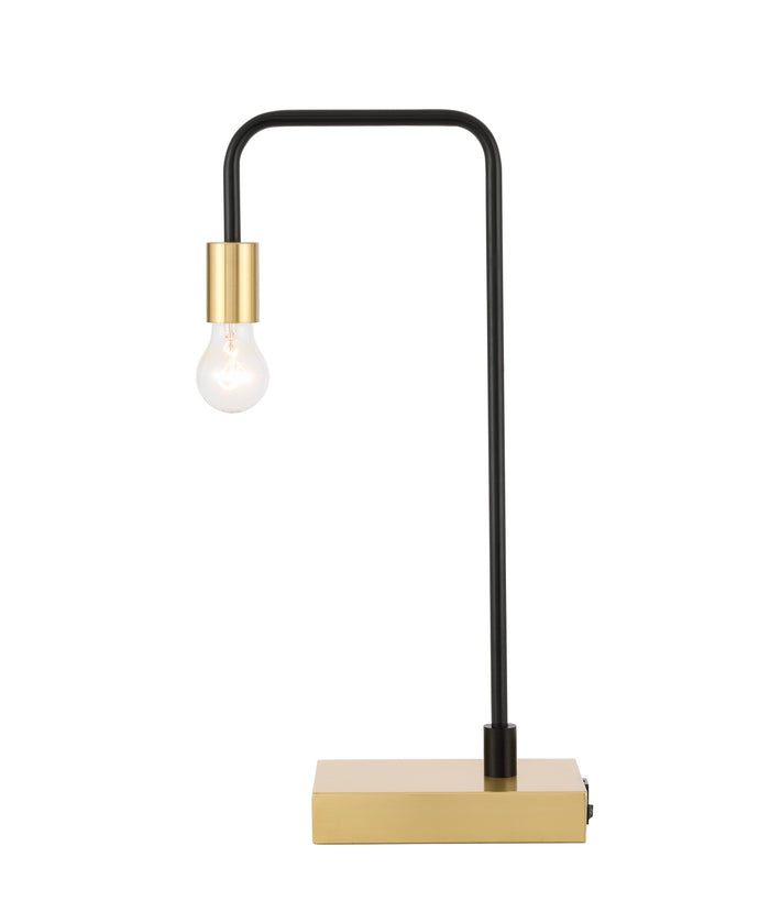 Elegant Lighting - TL3048BK - One Light Table Lamp - Marceline - Black