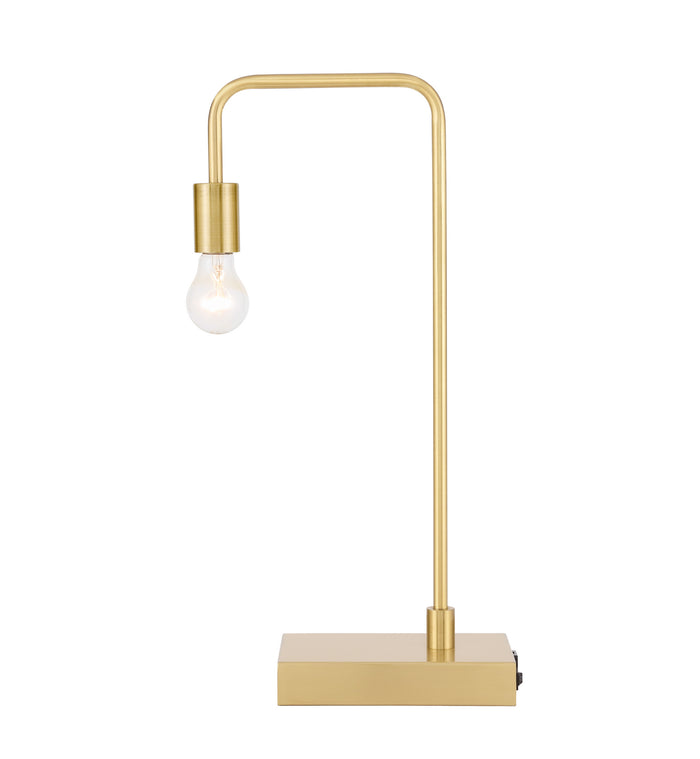 Elegant Lighting - TL3048BR - One Light Table Lamp - Marceline - Brushed Brass