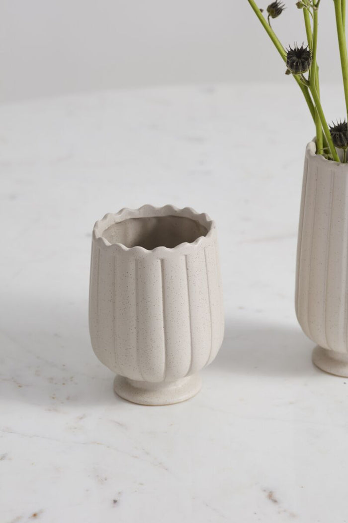 Design Shop Andeno Vase 4.75"x 5.75", Set of 2