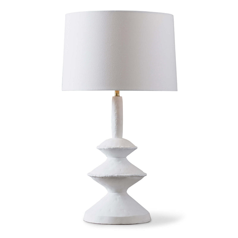 Regina Andrew One Light Table Lamp from the Hope collection in White finish