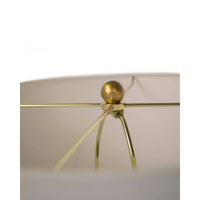 Regina Andrew One Light Floor Lamp from the Lillian collection in Gold Leaf finish
