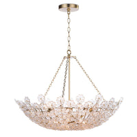 Regina Andrew - 16-1177 - 12 Light Chandelier - Charlotte - Natural Brass