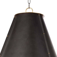 Regina Andrew - 16-1191BBNB - Three Light Chandelier - French - Blackened Brass