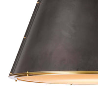 Regina Andrew - 16-1191BBNB - Three Light Chandelier - French - Blackened Brass