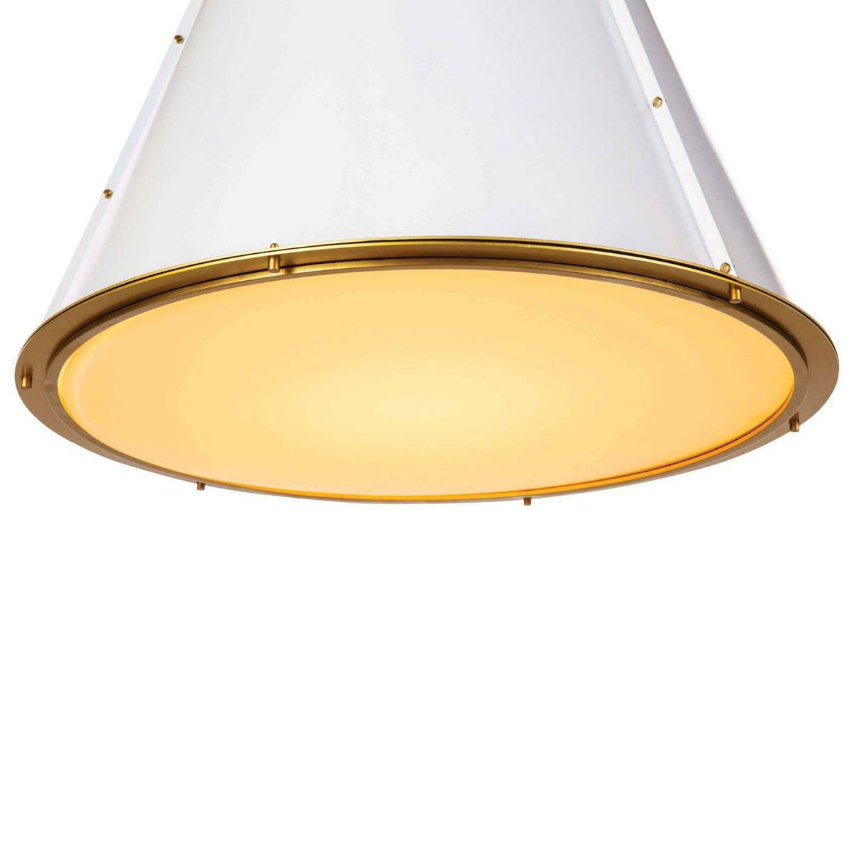 Regina Andrew - 16-1191WT - Three Light Chandelier - French - White