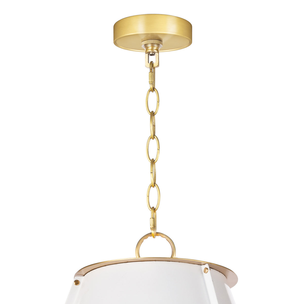 Regina Andrew - 16-1191WT - Three Light Chandelier - French - White