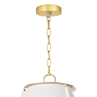Regina Andrew - 16-1191WT - Three Light Chandelier - French - White