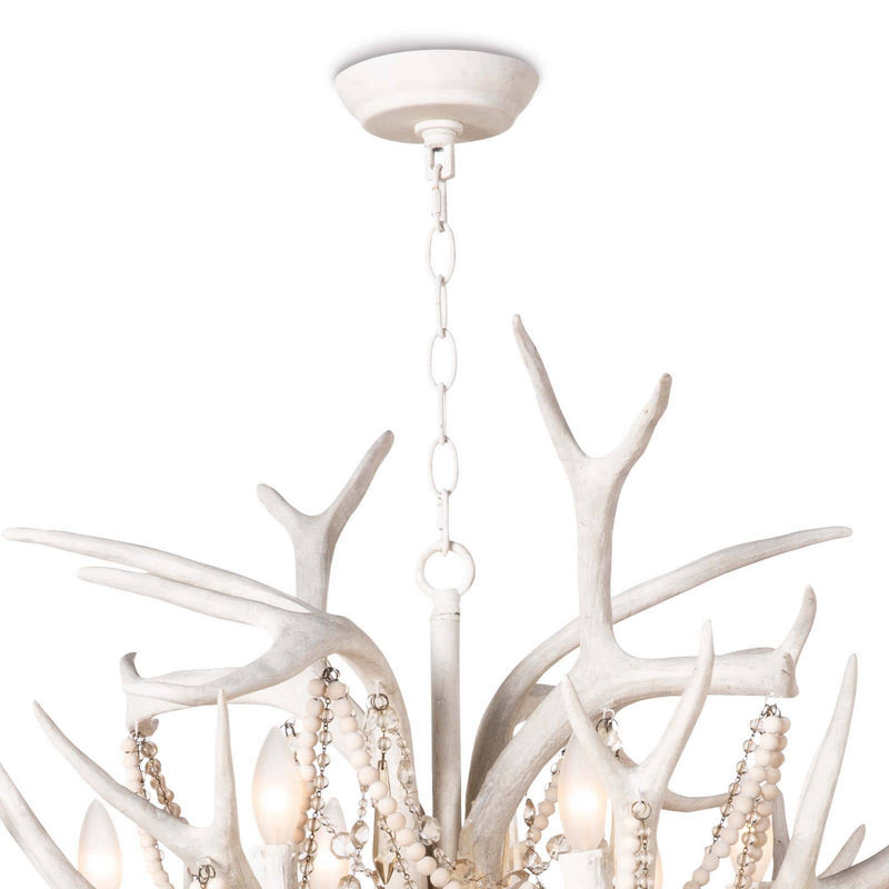 Regina Andrew - 16-1203 - 12 Light Chandelier - Cheyanne - White