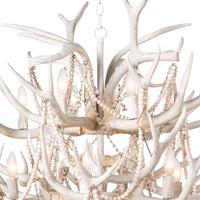 Regina Andrew - 16-1203 - 12 Light Chandelier - Cheyanne - White