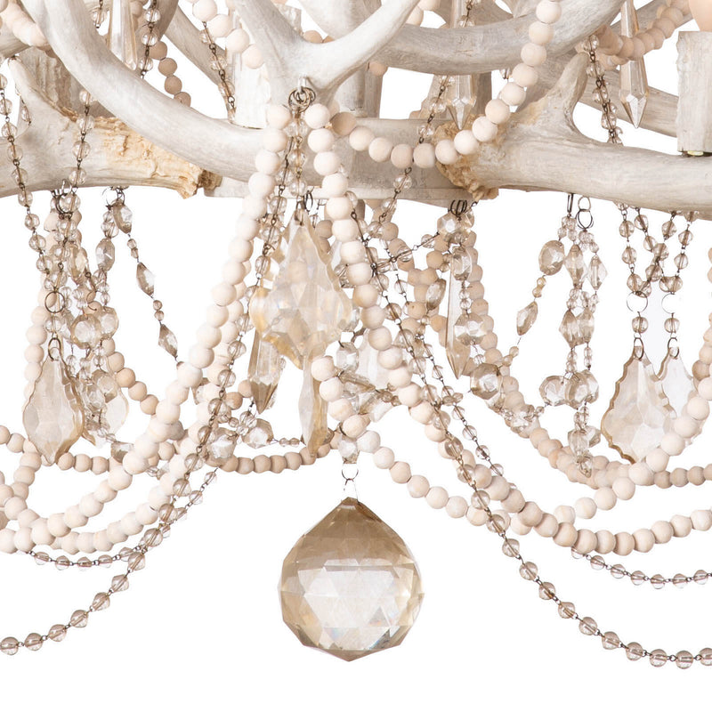 Regina Andrew - 16-1203 - 12 Light Chandelier - Cheyanne - White