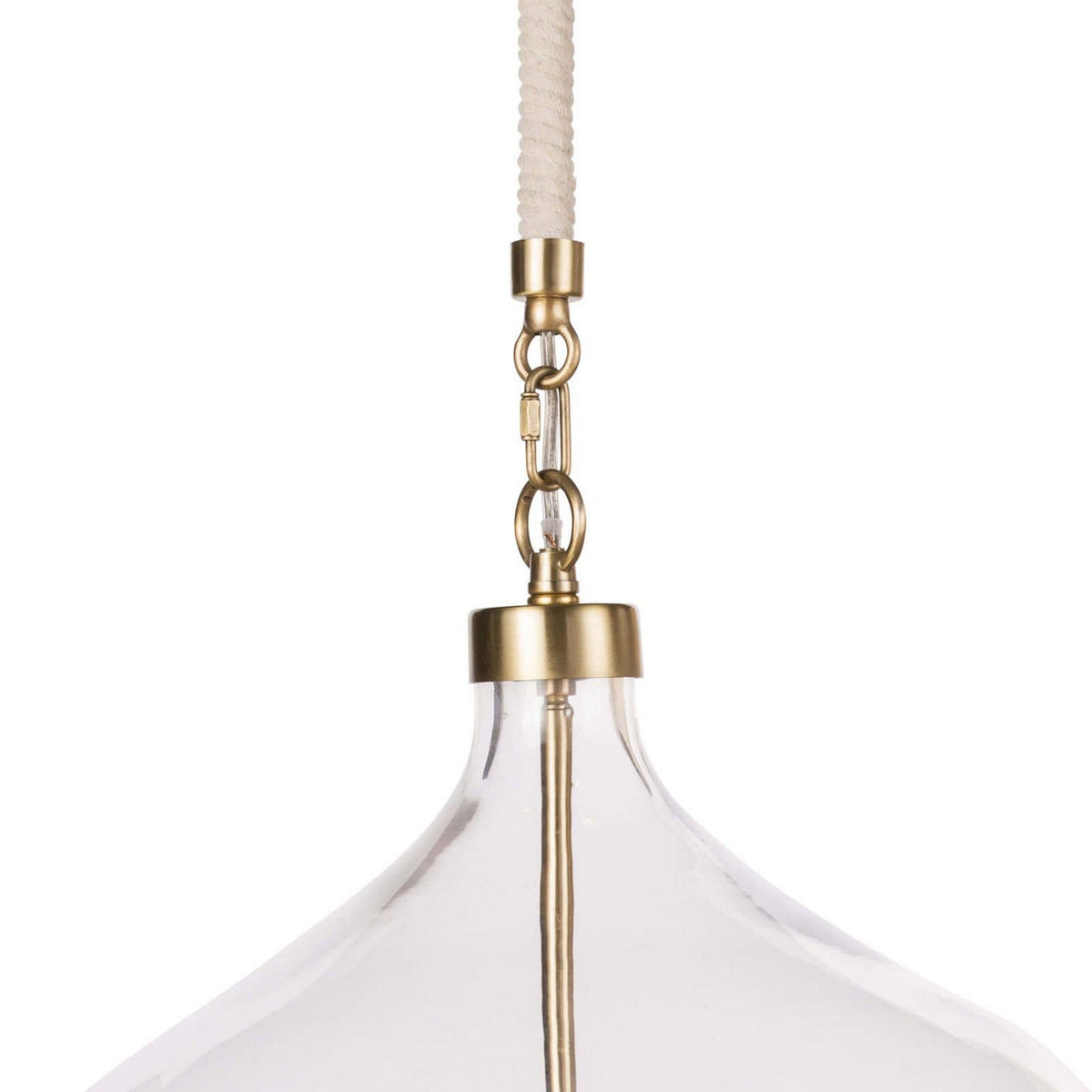 Regina Andrew - 16-1207NB - Four Light Pendant - Dover - Natural Brass