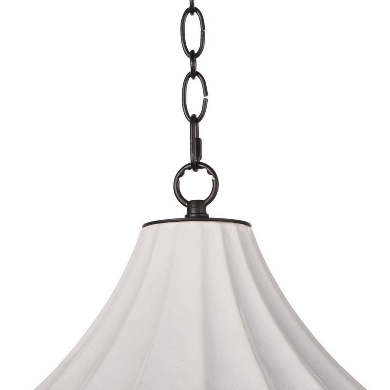 Regina Andrew - 16-1214 - One Light Pendant - Cally - White