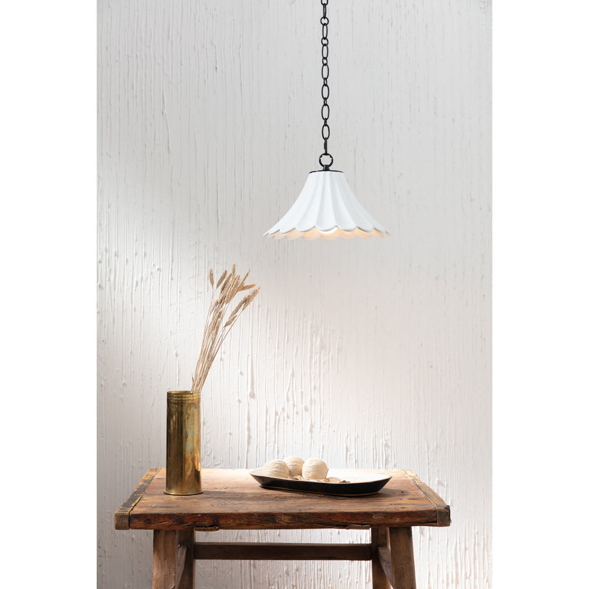 Regina Andrew - 16-1214 - One Light Pendant - Cally - White