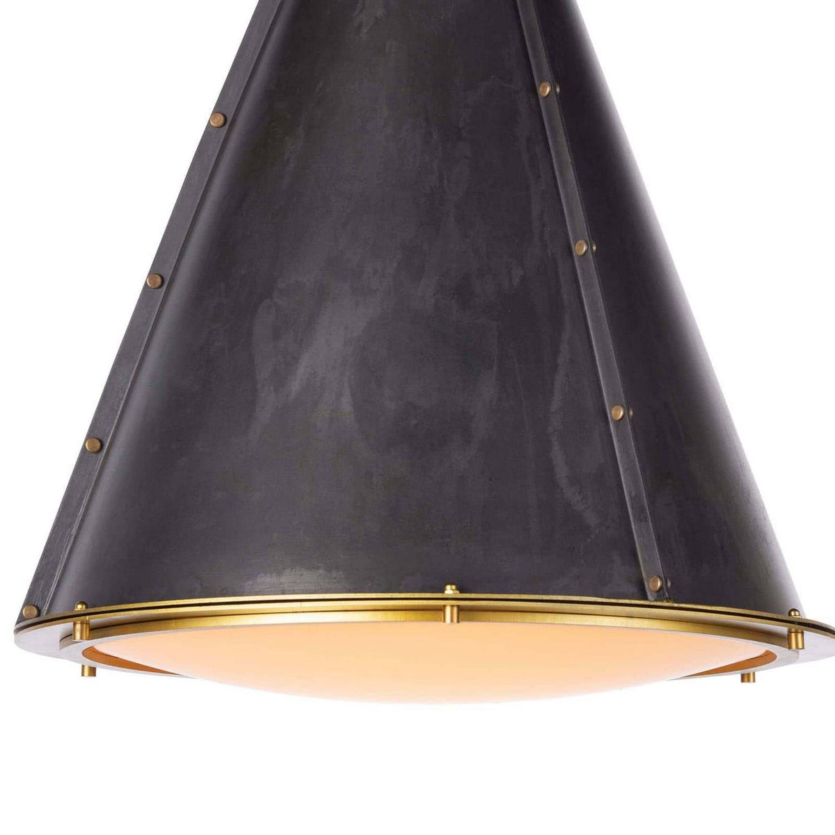 Regina Andrew - 16-1220BBNB - One Light Chandelier - French - Blackened Brass
