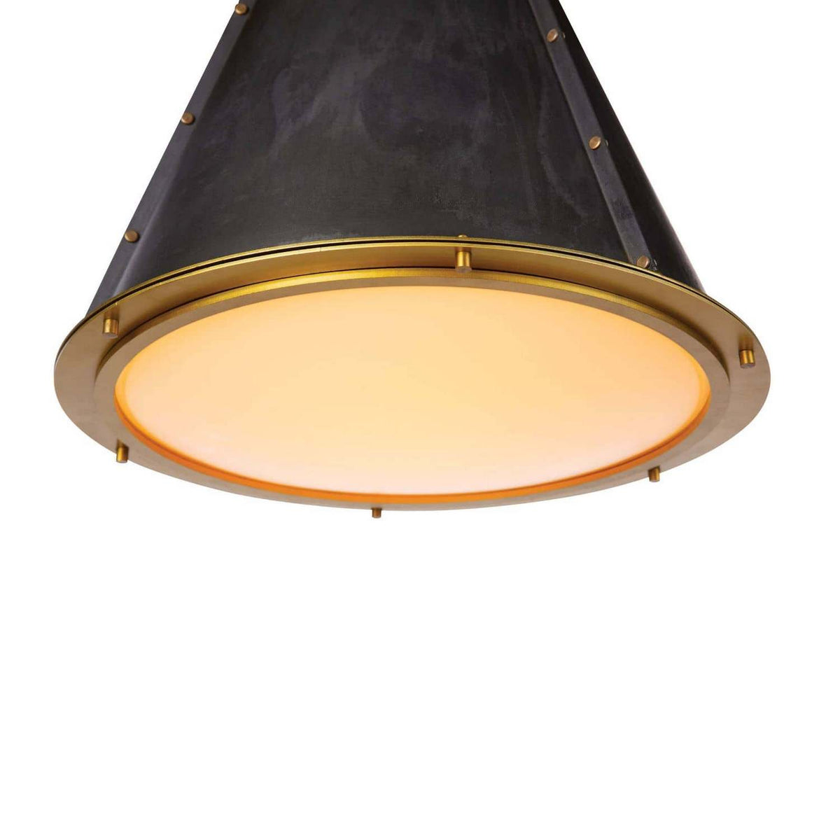 Regina Andrew - 16-1220BBNB - One Light Chandelier - French - Blackened Brass