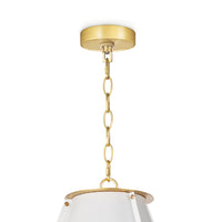 Regina Andrew - 16-1220WT - One Light Chandelier - French - White