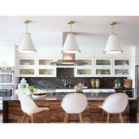 Regina Andrew - 16-1220WT - One Light Chandelier - French - White