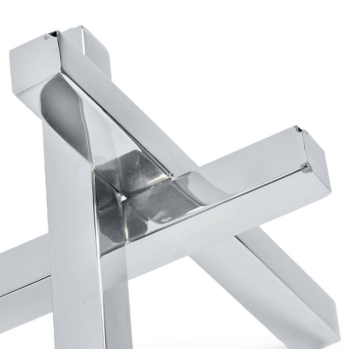 Regina Andrew Sculpture from the Intersecting collection in Polished Nickel finish