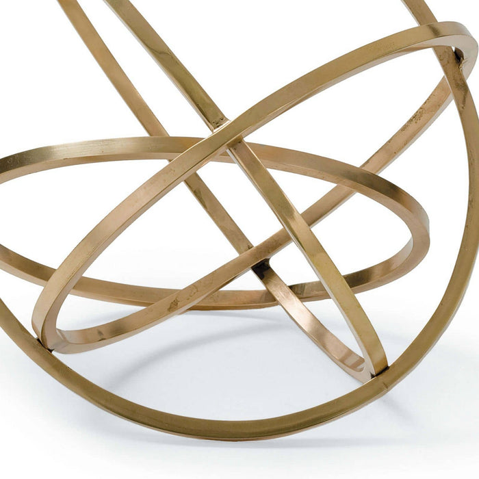 Regina Andrew Objet from the Ellipse collection in Brass finish