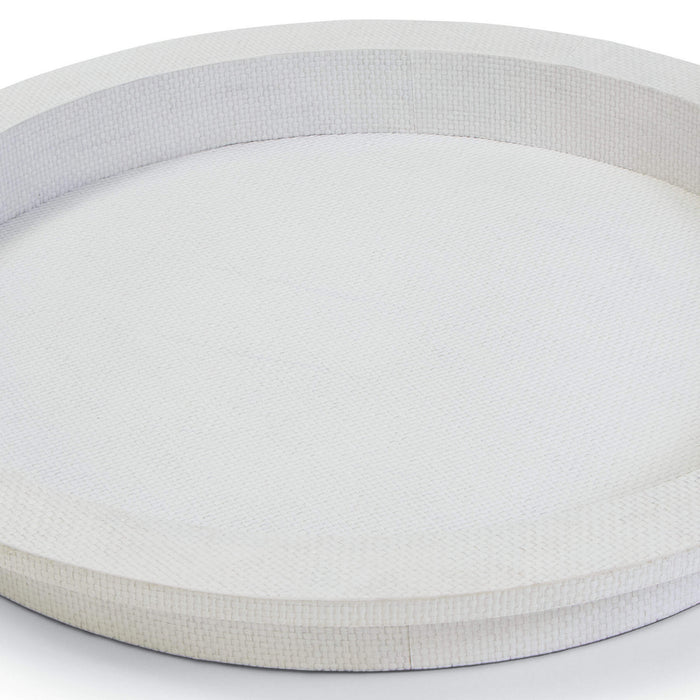 Regina Andrew Serving Tray from the Aegean collection in White finish