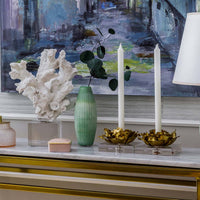 Regina Andrew - 20-1291 - Candlestick - Adeline - Gold Leaf