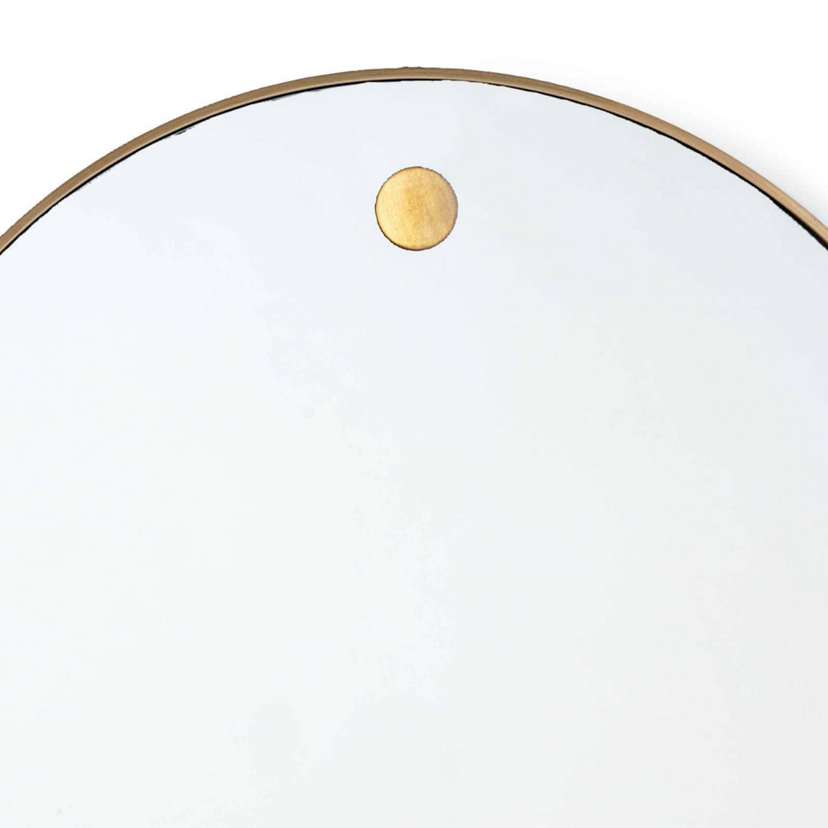 Regina Andrew - 21-1045NB - Mirror - Hanging - Natural Brass